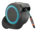Dévidoir automatique mural RollUp S 15 m - GARDENA (Bleu turquoise)
