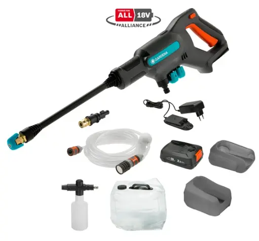 [14800-31] Nettoyeur moyenne pression AquaClean 24/18V P4A Kit Premium